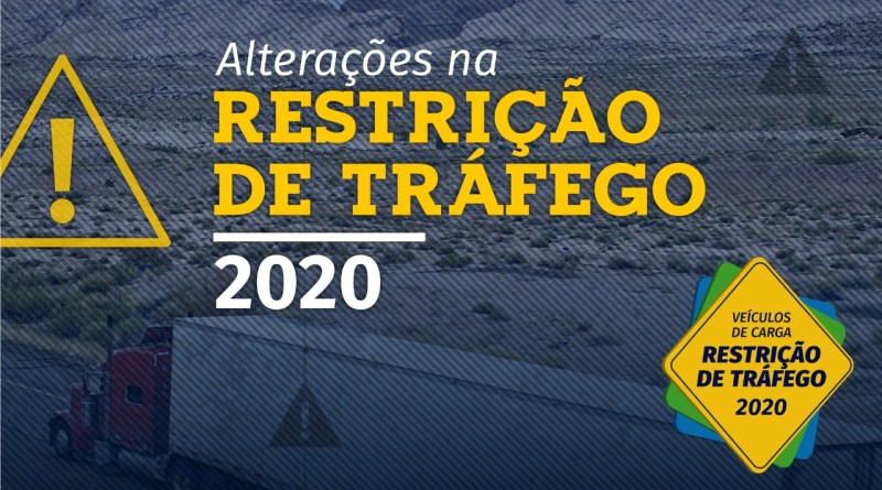 PRF altera restrição de circulação de veículos com dimensões excedentes durante feriados